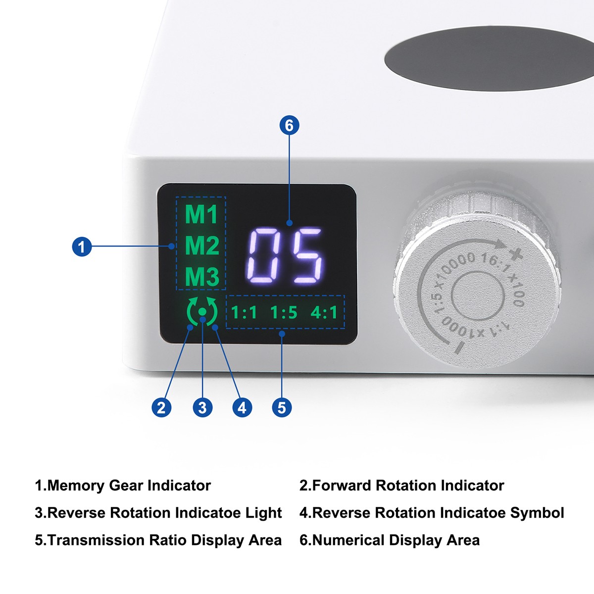 AZDENT Dental Electric Brushless Micro Motor LED/ 1:1/1:5 /16:1 Handpiece