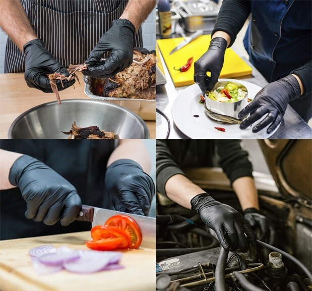 First Glove Essential Nitrile Gloves – Disposable LARGE 3.5 Mil 1000 Pcs