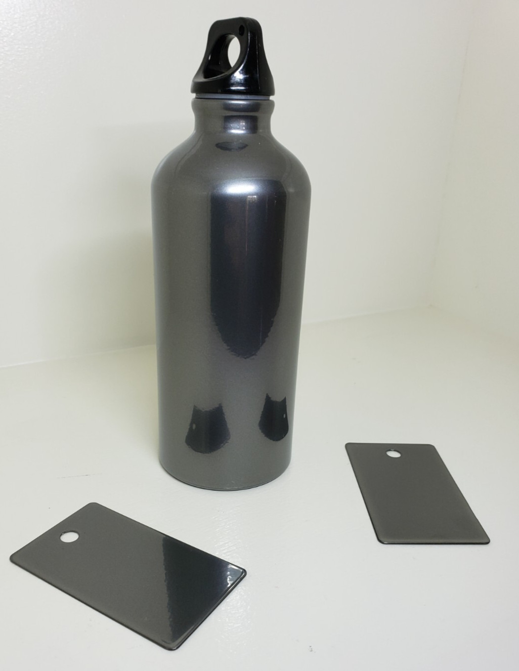 Black Chrome High Gloss Powder Coating Paint 1LB Single stage needs no basecoat!