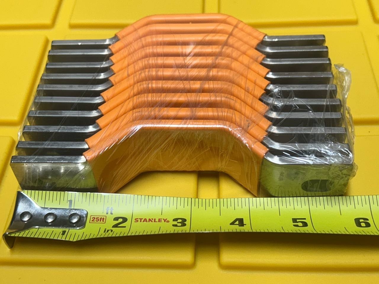 10x Heavy Duty Insulated Copper Busbar Connectors – New Wrapped Set