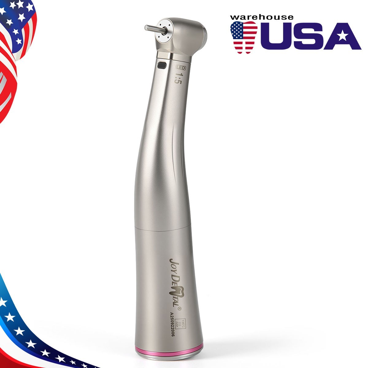 NSK Style Dental 1:1/1:5/16:1 Fiber Optic LED Contra Angle E-type Handpiece