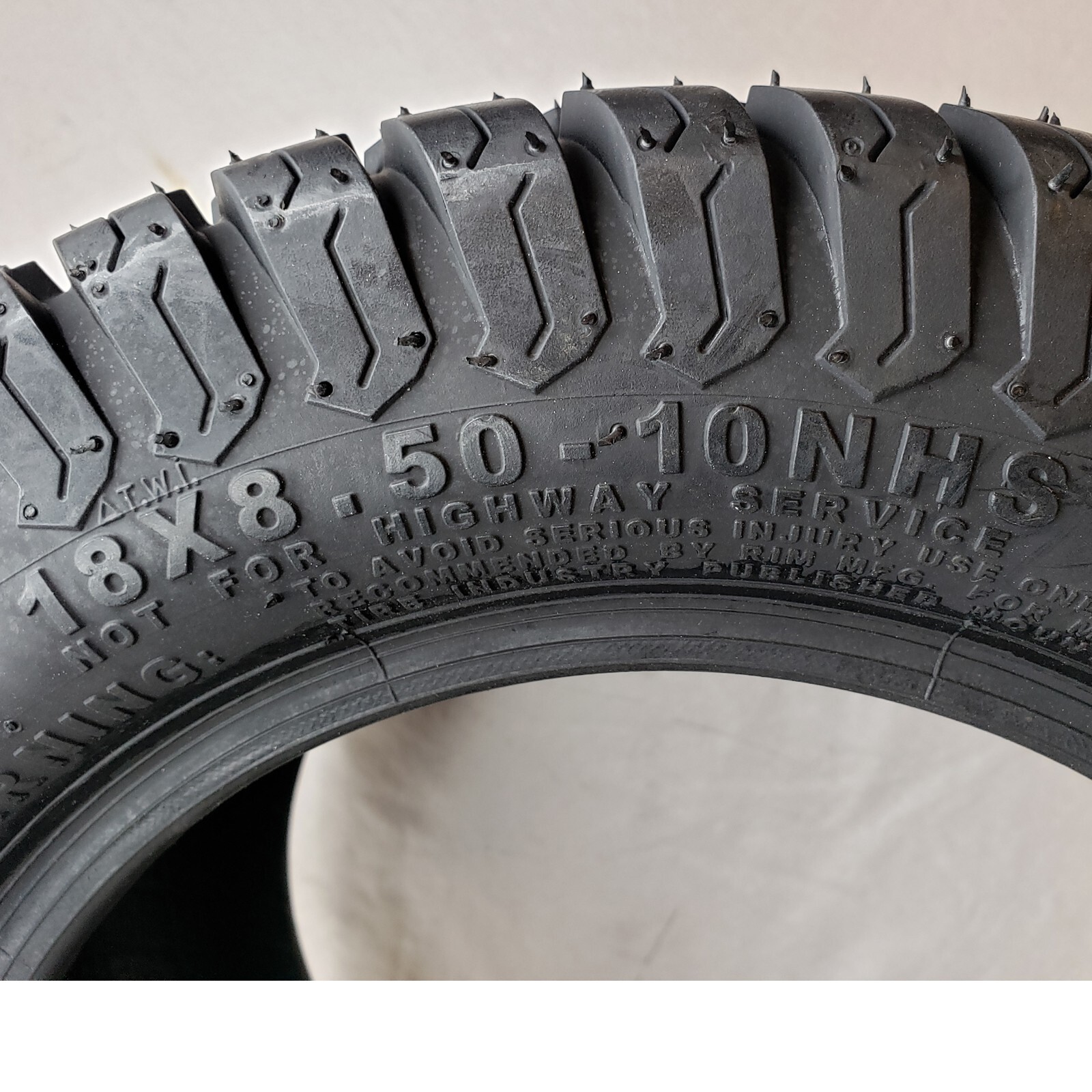 2PK 18×8.50-10 18×850-10 18/8.50-10 18/850-10 TIRES some Dixie Chopper Kubota