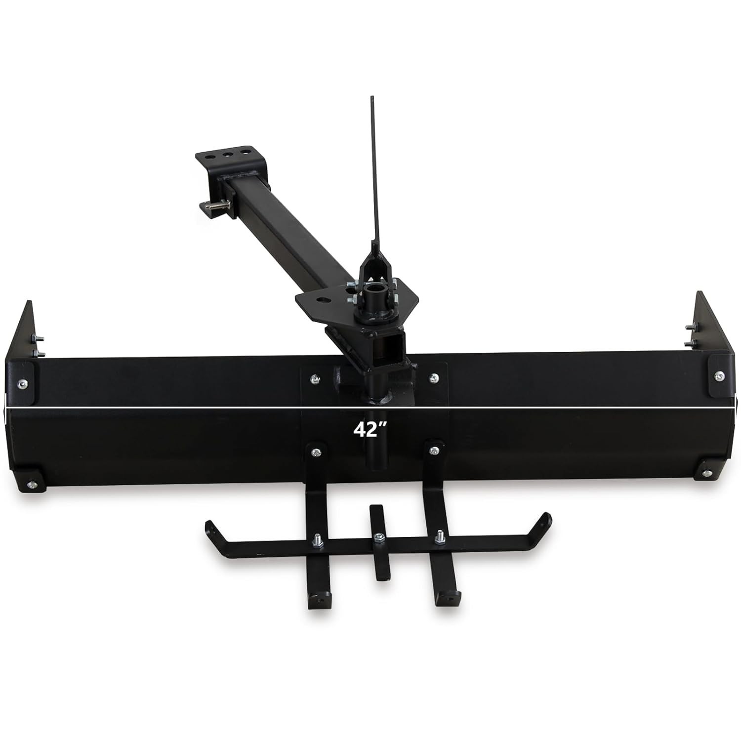 GRAVEE 42″ Tow Behind Box Scraper Steel Powder Coated Tractor Scraper with Blade