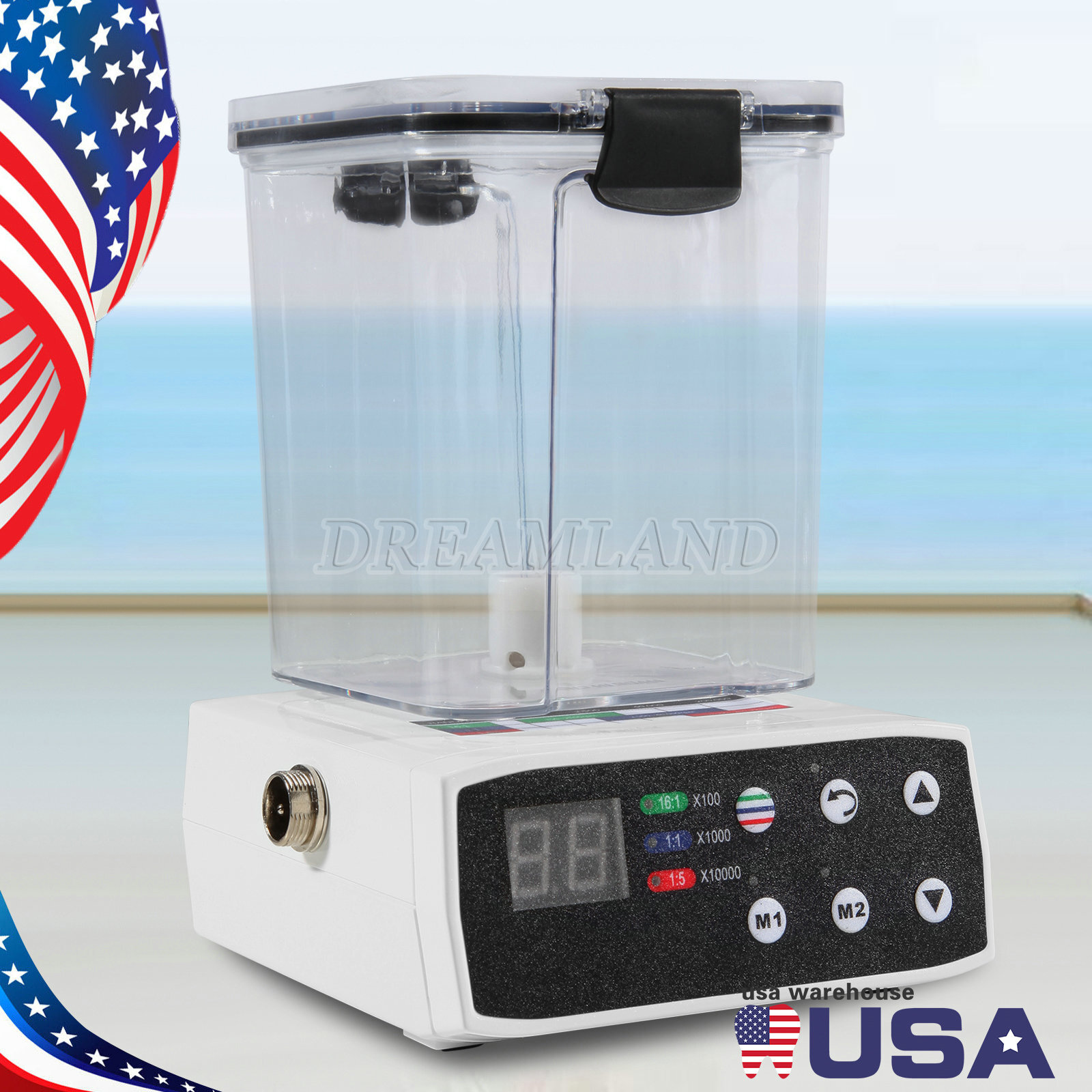 Dental Brushless LED Electric Motor fit 1:1 /1:5 /16:1 For Lab Practice MX USA