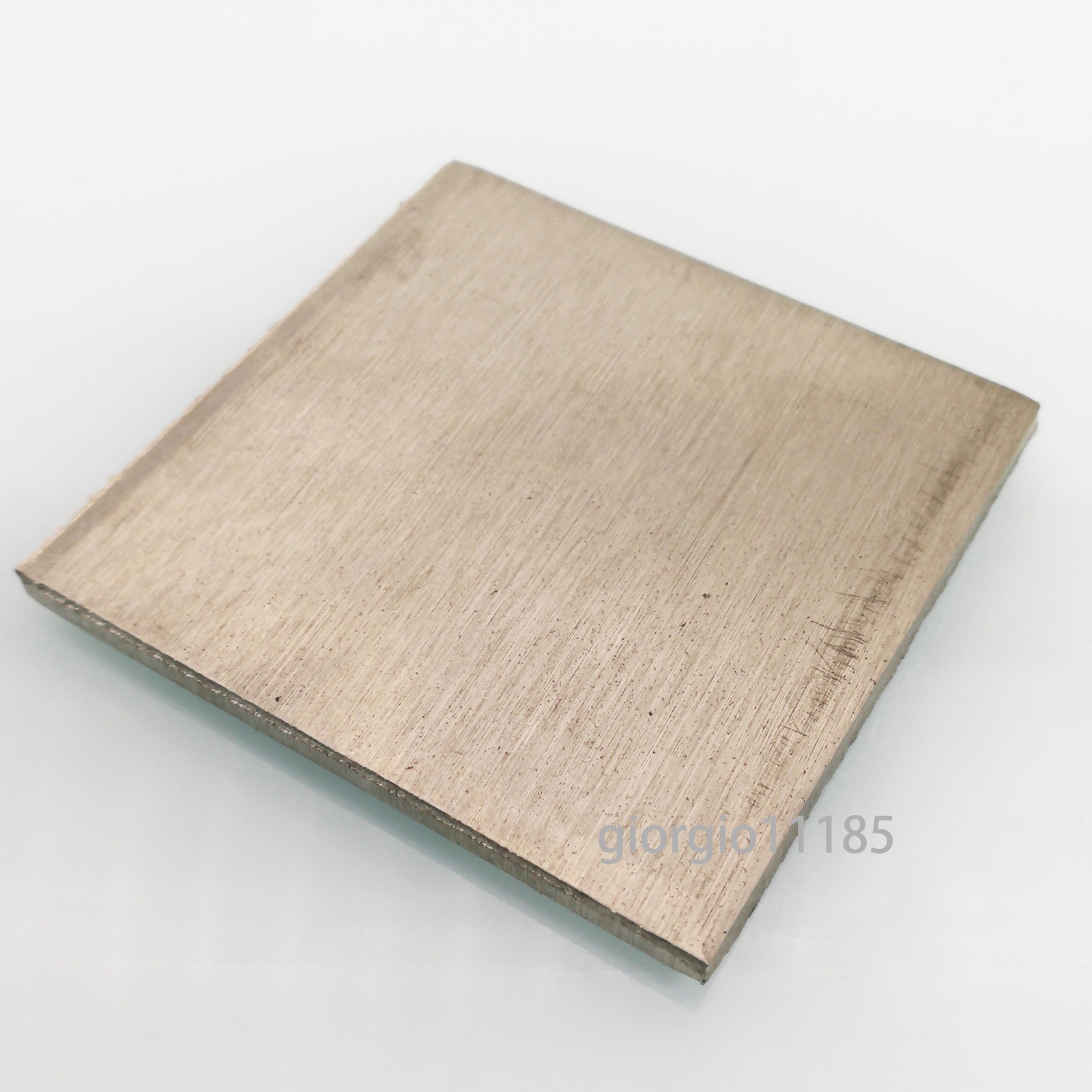 NJ STOCK 1mm ±10% x 50mm x 50mm N6 99.6% Pure Nickel Sheet Metal Plate