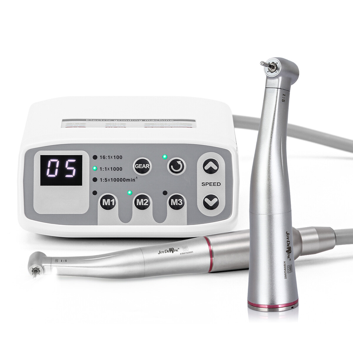Dental LED Brushless Electric micro motor / Fiber Optic Contra Angle Handpiece