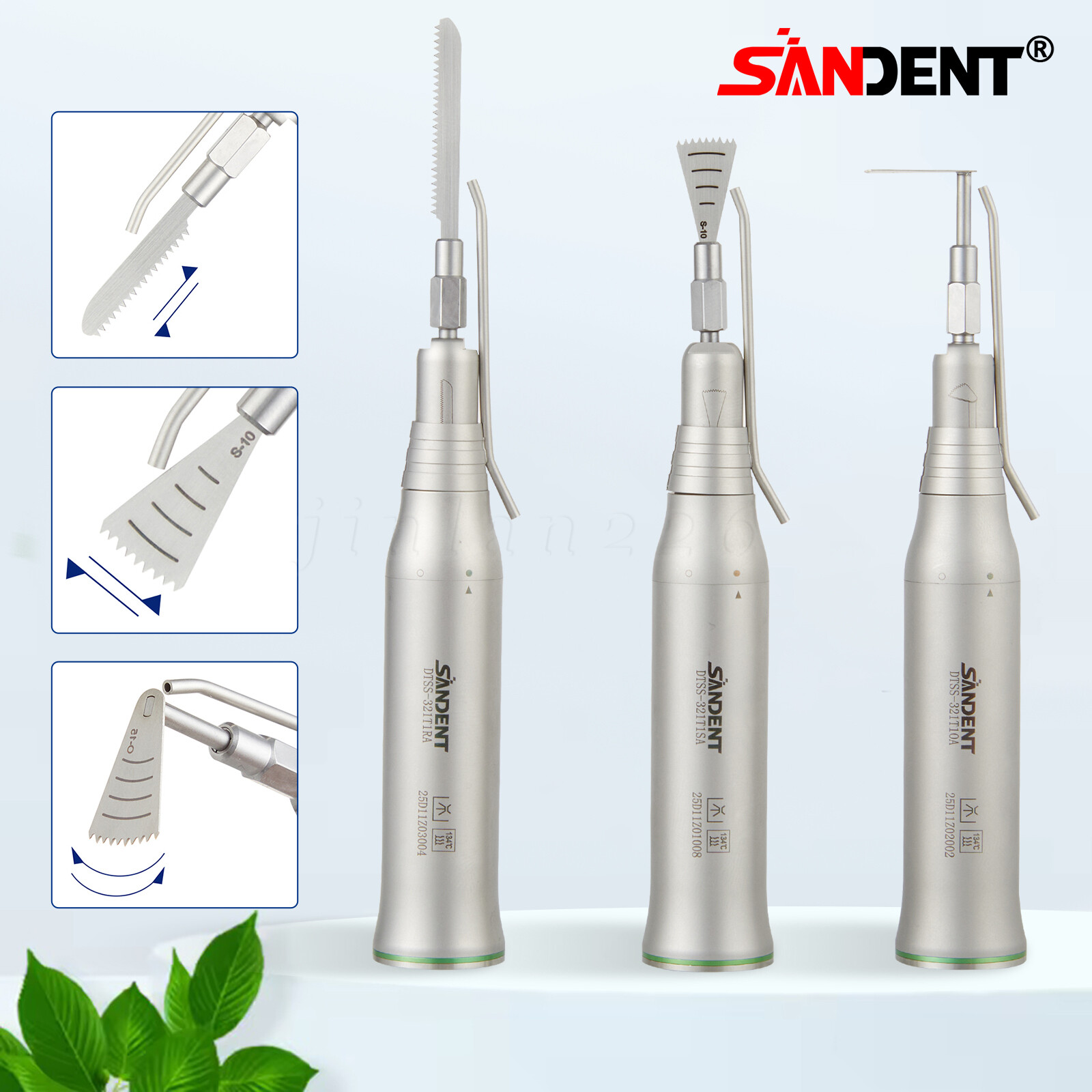 SANDENT Dental Brushless Electric LED Micro Motor /Micro Saw Surgical Handpiece