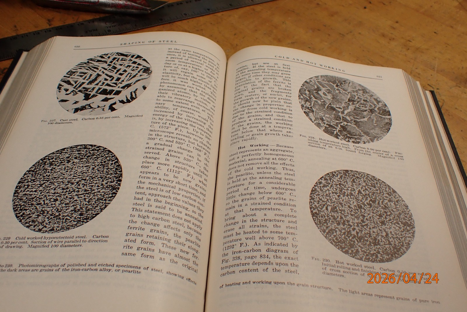 VINTAGE USS STEEL THE MAKING SHAPING AND TREATING OF STEEL UNITED STATES STEEL