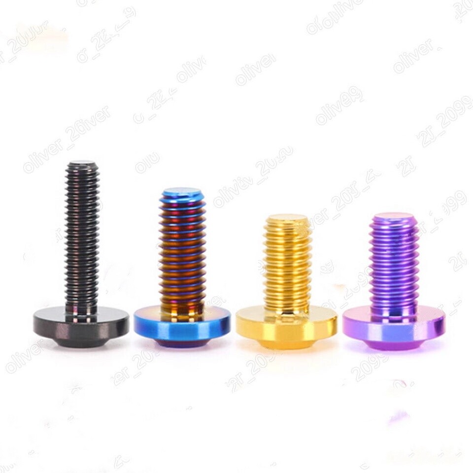 Titanium PVD Color Torx Soket Flying Saucer Head Screws M5 M6 M8 M10