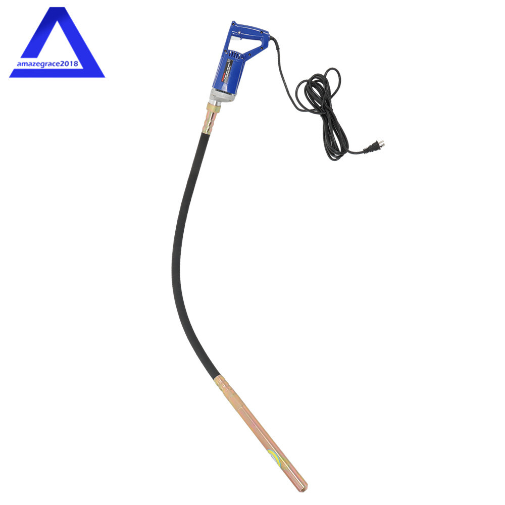 1500W Hand Held Concrete Vibrator Electric Vibrator 13000 Vibrations per Minute