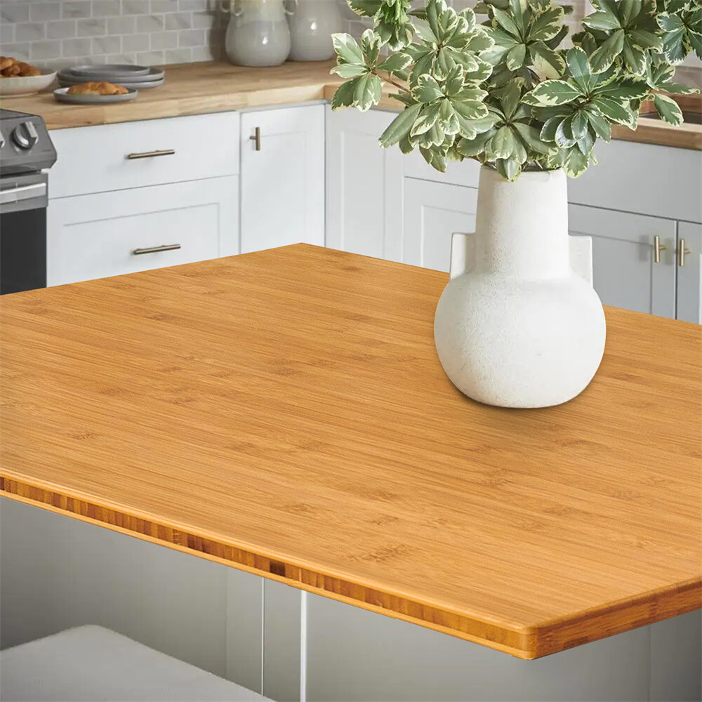 Boonliving Eco-Friendly Natural Bamboo Tabletop DIY Furniture