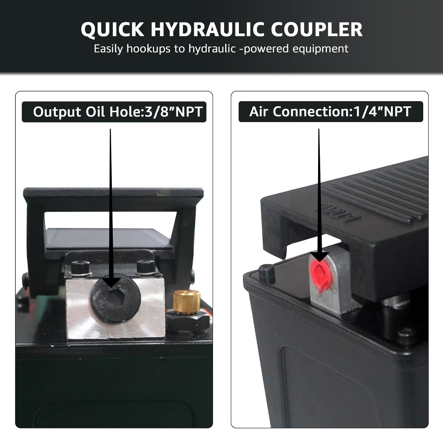 Efficient Foot-Operated Hydraulic Pump – 10,000 PSI for Industrial Applications