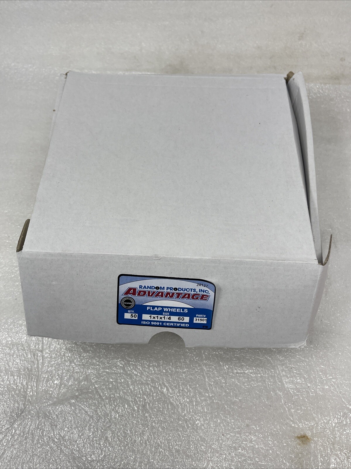 1″ x 1″ x 1/4″ Shank Mounted Flap Wheels – A/O 60 Grit Sanding Wheels, 50 Pack