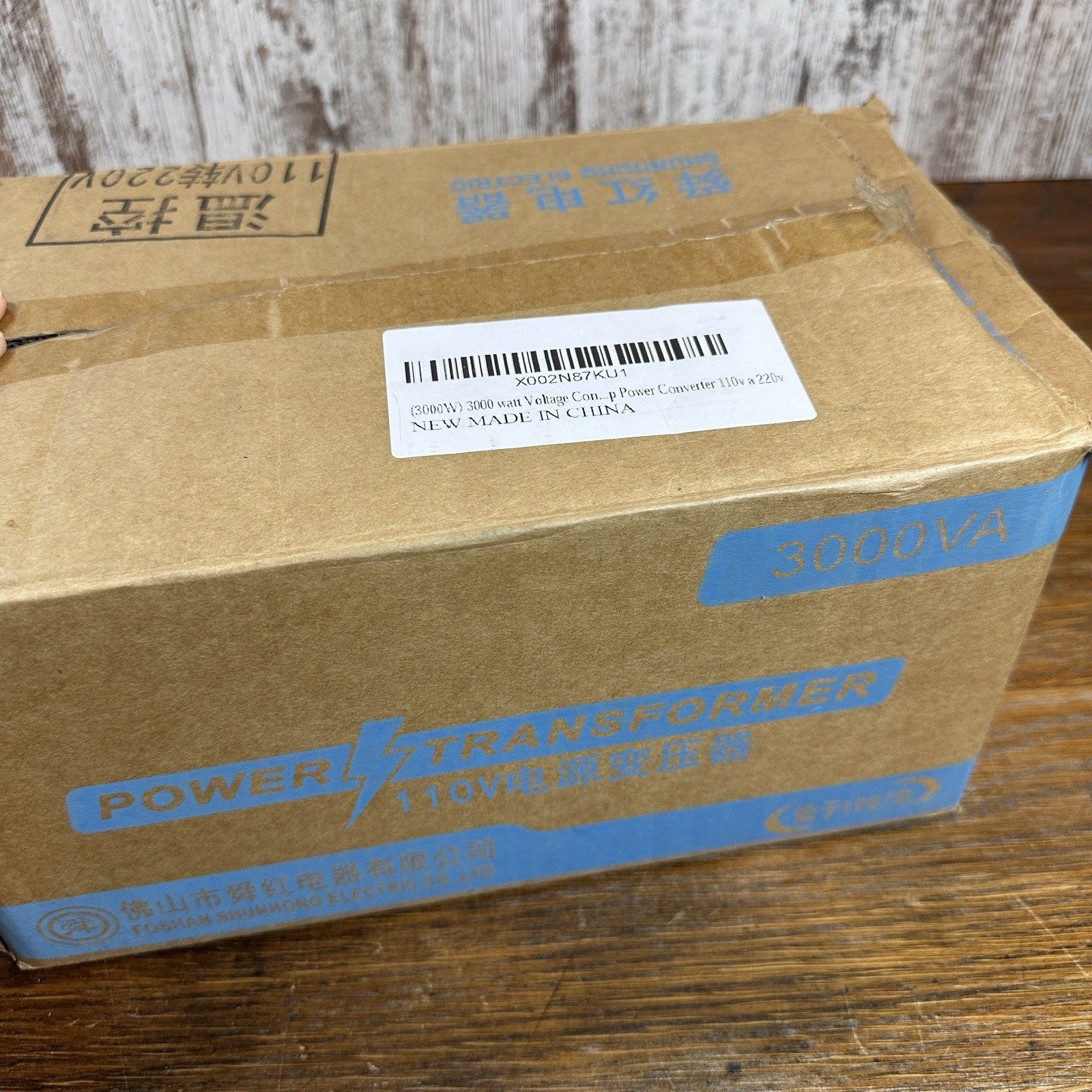 3000W Voltage Converter 110V to 220V Step Up Transformer Heavy Duty