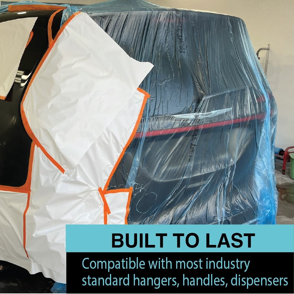 16ft x 350 ft MaxiFilm Blue Plastic Sheeting Roll