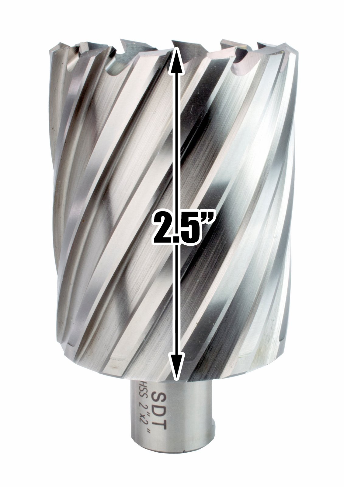 Steel Dragon Tools® 2″ x 2″ HSS Annular Cutter with 3/4″ Weldon Shank