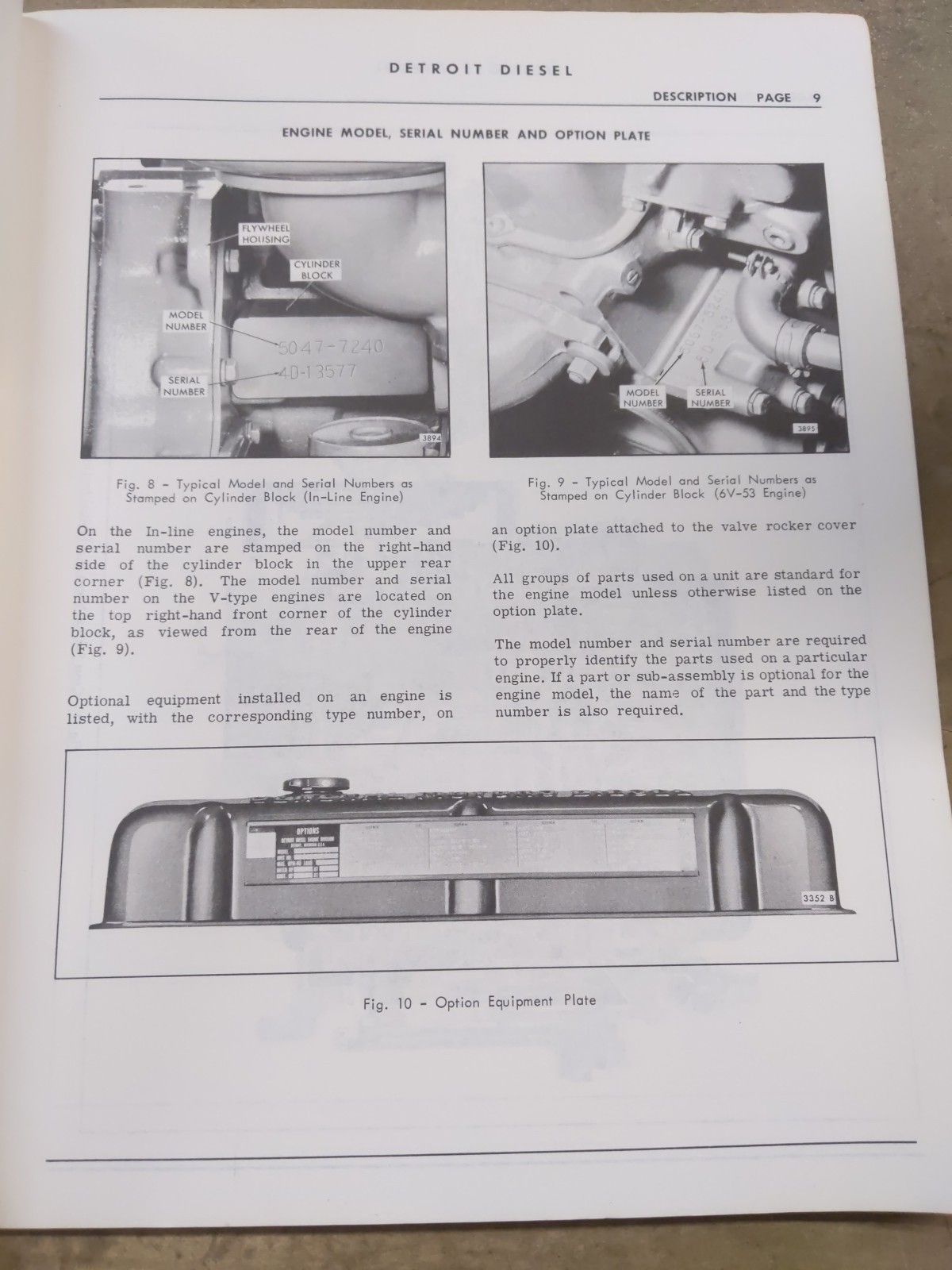 ONE – Series 53 Engines Detroit Diesel Operators Manual, 1967 Edition