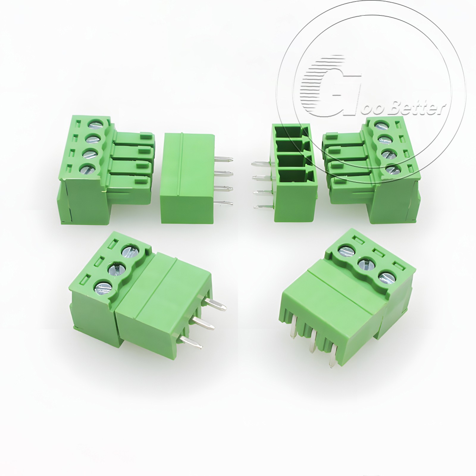 3.5mm Pitch PCB Terminal Block Plug-in Screw Connector 2Pin – 24Pin Plug / Pin