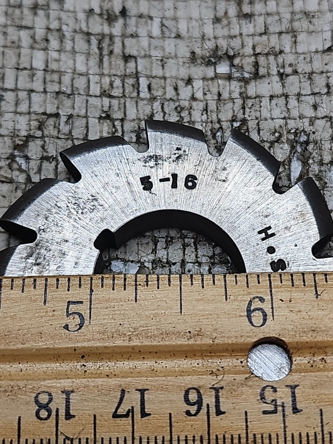 UNION TOOL 2.25″ x 5/16″ x 7/8″ CONVEX 5/16 DIA Side Milling Cutter HSS