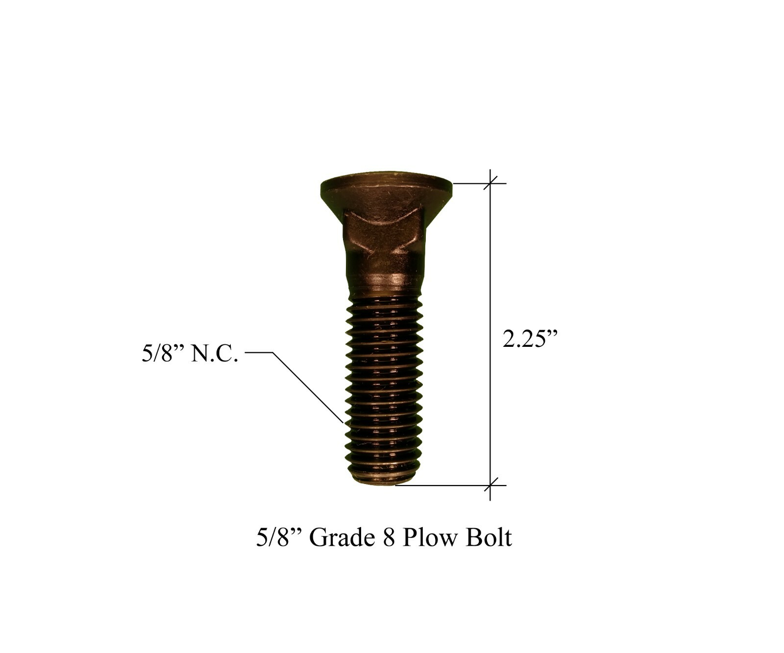 H491 – Scraper Box Blade w Hardware, fits Some Gannon, 7 bolt, 1/2″x6″x75.63″