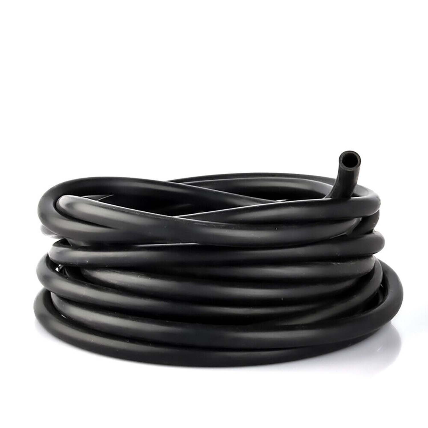 Black Nitrile Rubber Fuel Tubing Petrol Diesel Oil Tube Line Hose Pipe 3mm-25mm