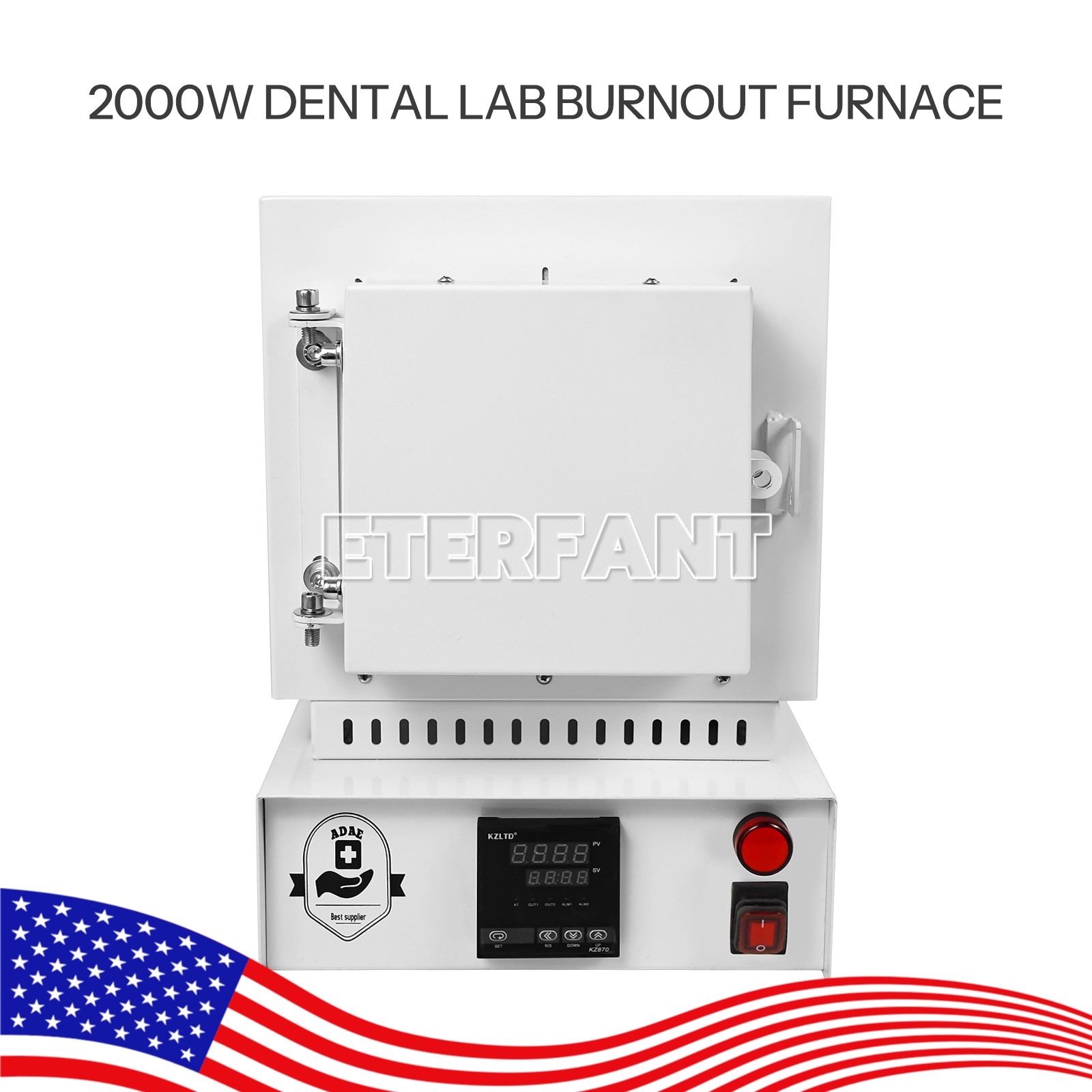 2000W/3000W Dental Lab 1100℃ Burnout Furnace High Temperature Fiber Ceramic Oven