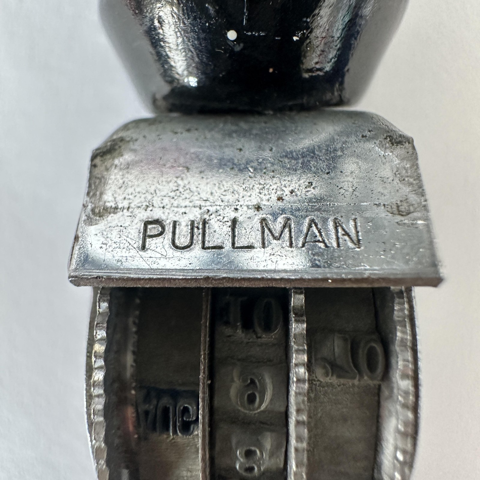 VTG Pullman 3-Band Adjustable Date Number Rubber Stamp Made In USA 1967-78 RARE