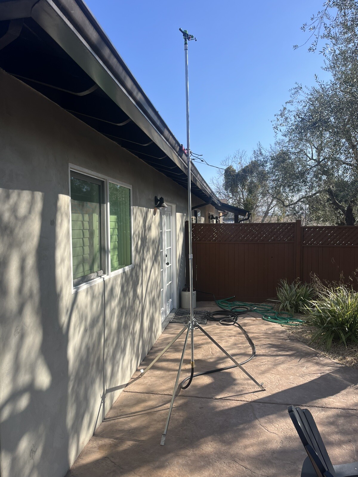 EMBER POD ROOF TOP & YARD WILDFIRE SPRINKLER DEFENSABLE SPACE 95′ DIAMETER