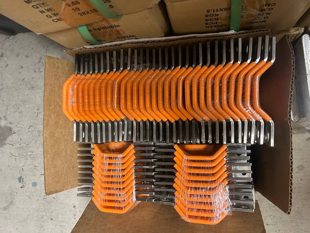 10x Heavy Duty Insulated Copper Busbar Connectors – New Wrapped Set