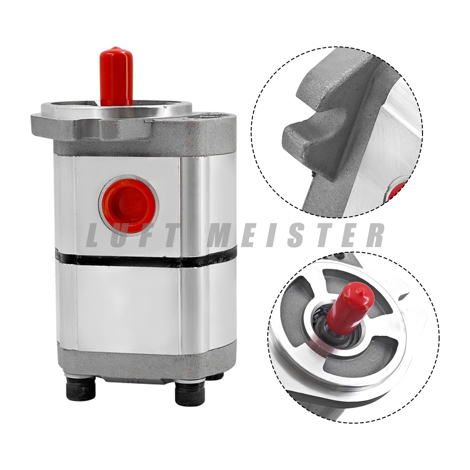NEW For AGT-H15R Mini Excavators Hydraulic Pump Double Acting Single Section US