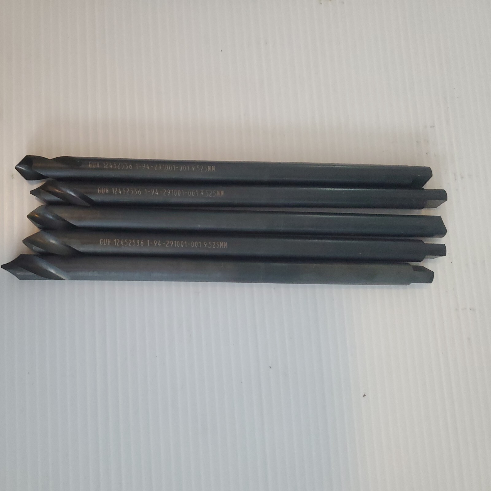 As shown Guhring nc spotting Bit 9.525mm diameter HSS 5 pack