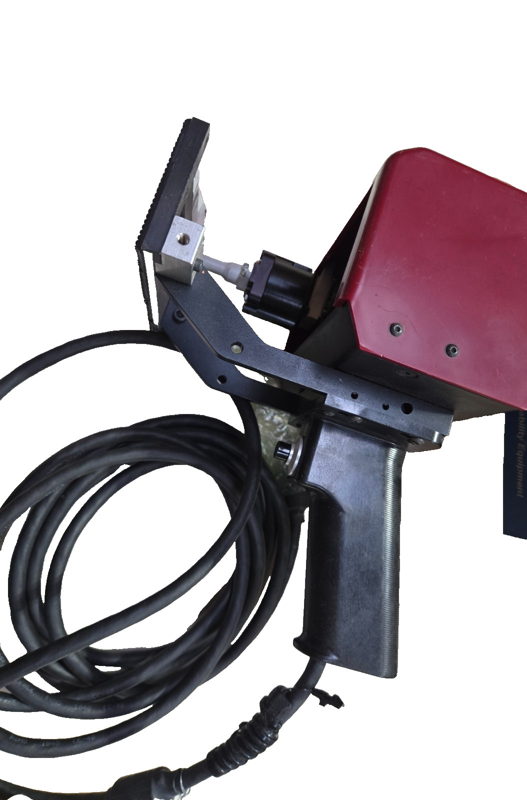 TELESIS BENCHMARK 460 PORTABLE HANDHELD PINSTAMP MARKING REFURBISHED – AS SHOWN