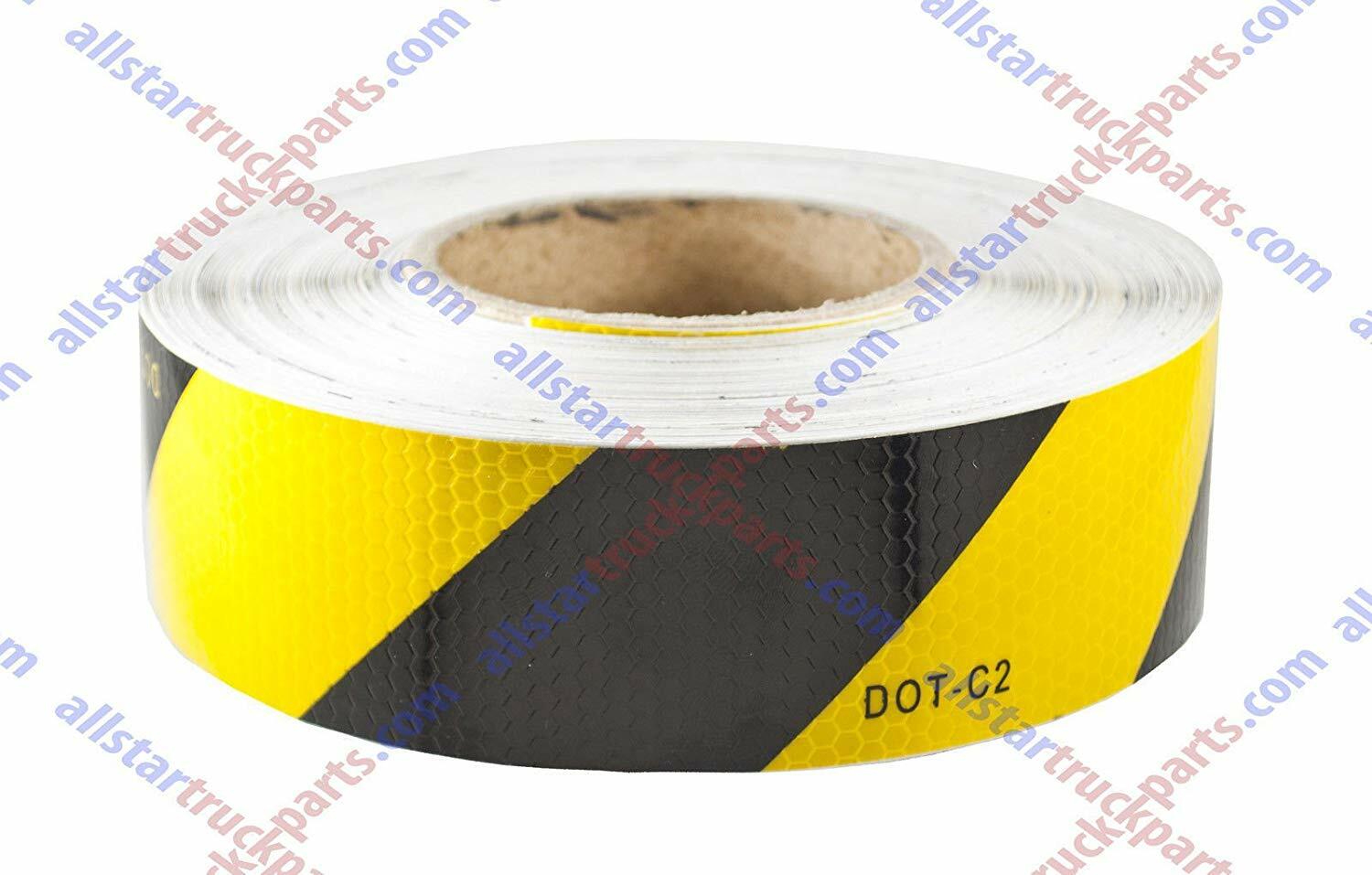 Conspicuity Tape DOT-C2 Reflective Tape 2”x150’ Feet Commercial Roll Red/White