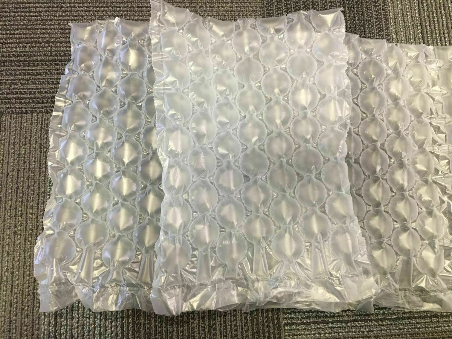 2 Rolls 984ft x16″ Air Cushion Machine Film Bubble Pillow Packaging Padding Roll