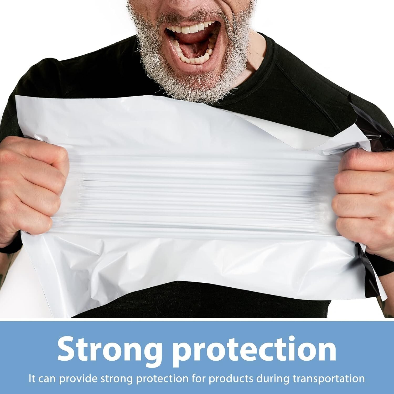 Small Poly Mailers Shipping Bags Envelopes Mailing Poly Bag 10×13″ 200 Pcs White