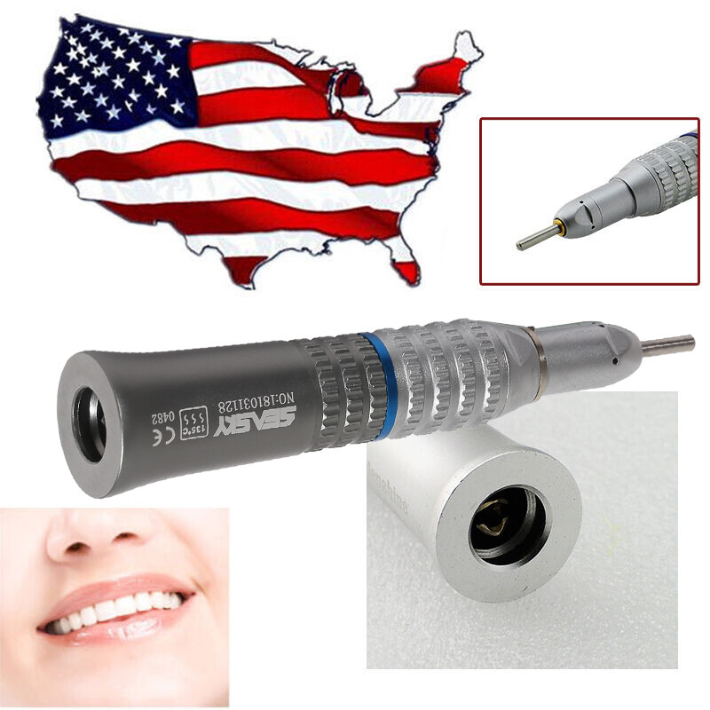 NSK Style Dental Slow Low Speed Straight Handpiece Nose Cone E-type SEASKY HP