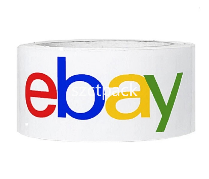 4 Rolls eBay Branded Logo BOPP Shipping Tape | 100yards x 2″ New Sealed