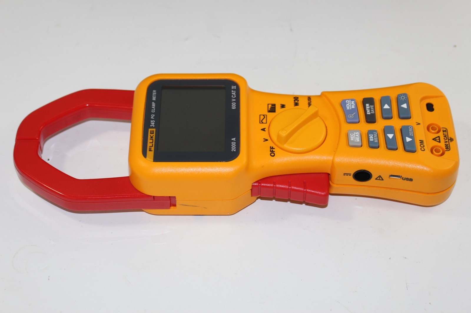 FLUKE 345 POWER QUALITY CLAMP METER W/Leads & Accessories As Shown