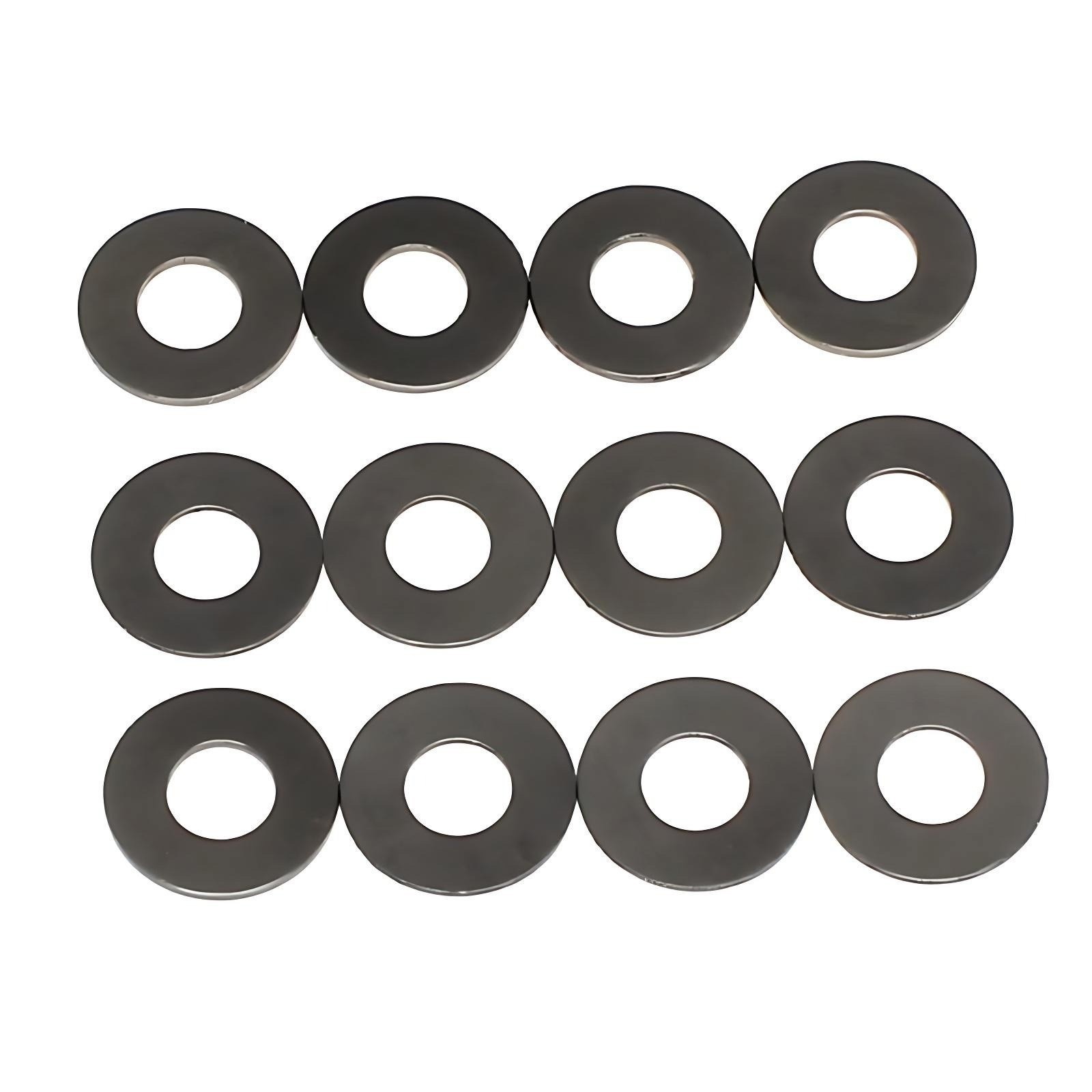 Black Nylon Plastic Flat Washers Penny Washers Metric M2 M3 M4 M5 M6 M8 M10-M20