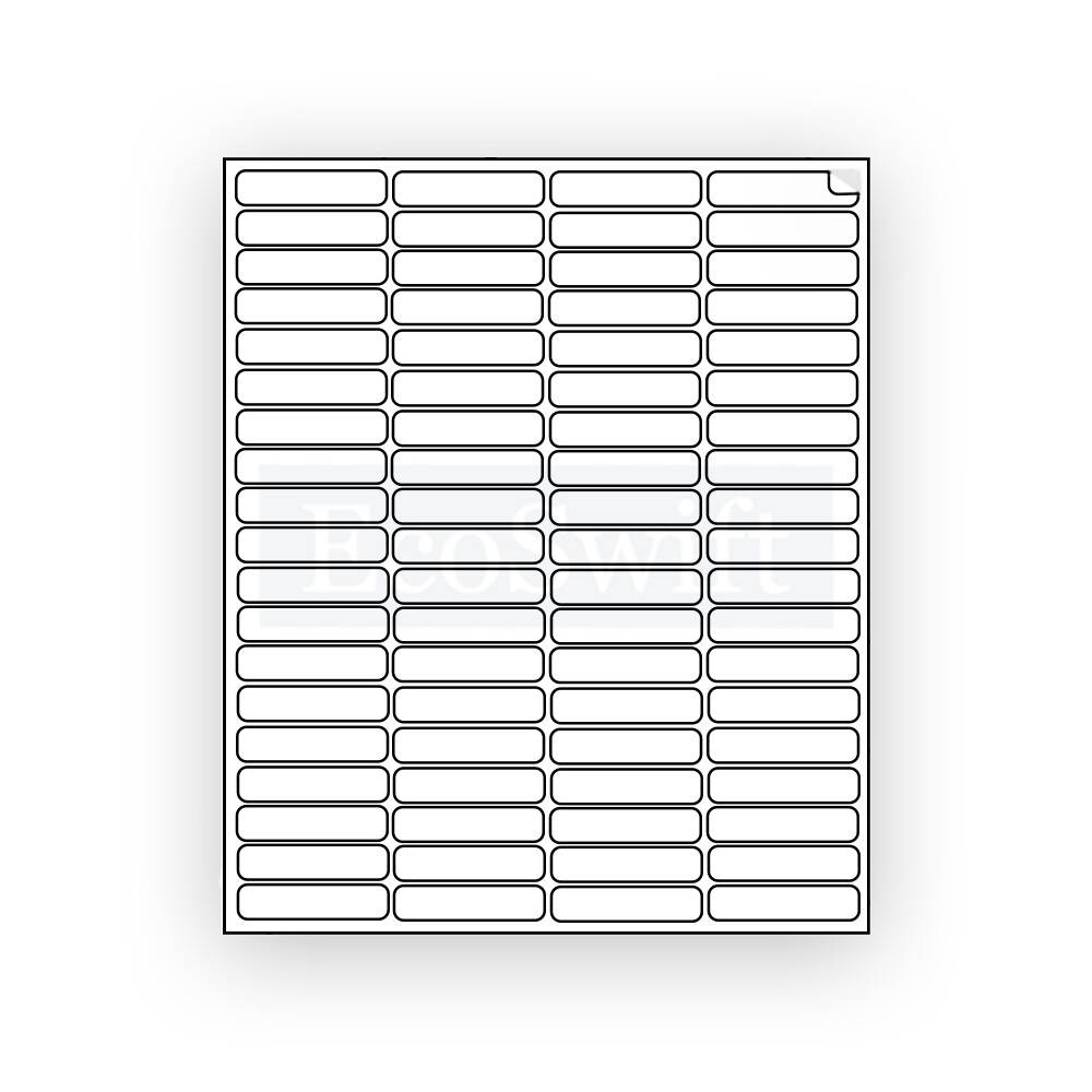 2000 1.75×0.5 EcoSwift Laser Address Shipping Mailing Labels 80/sheet 1 3/4 x1/2