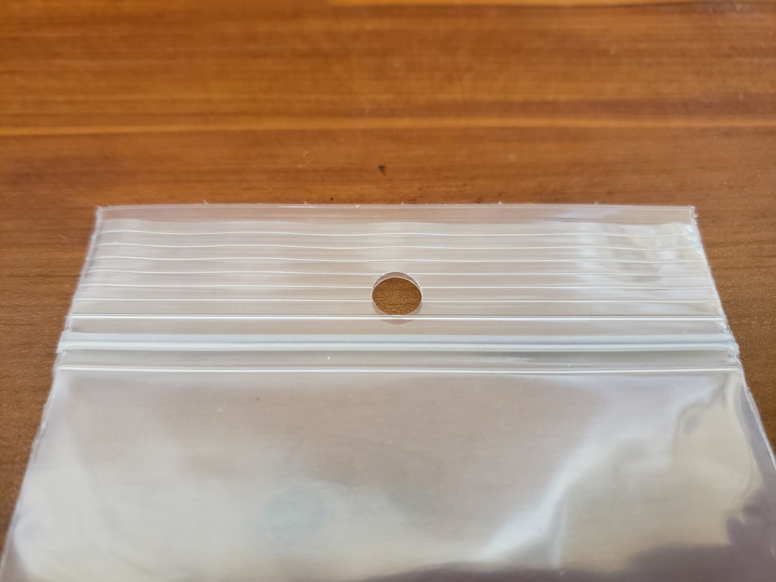 Clear 4mil Hanghole Plastic Zip Seal Bags Hang Hole Reclosable Top Lock Baggies