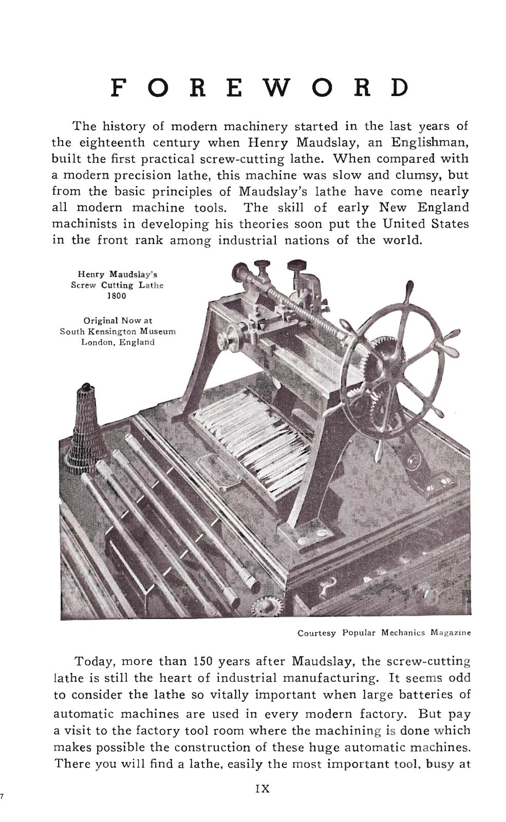 1967 Machinists Tables Manual FIts ATLAS Manual of Lathe Operation 273 pages