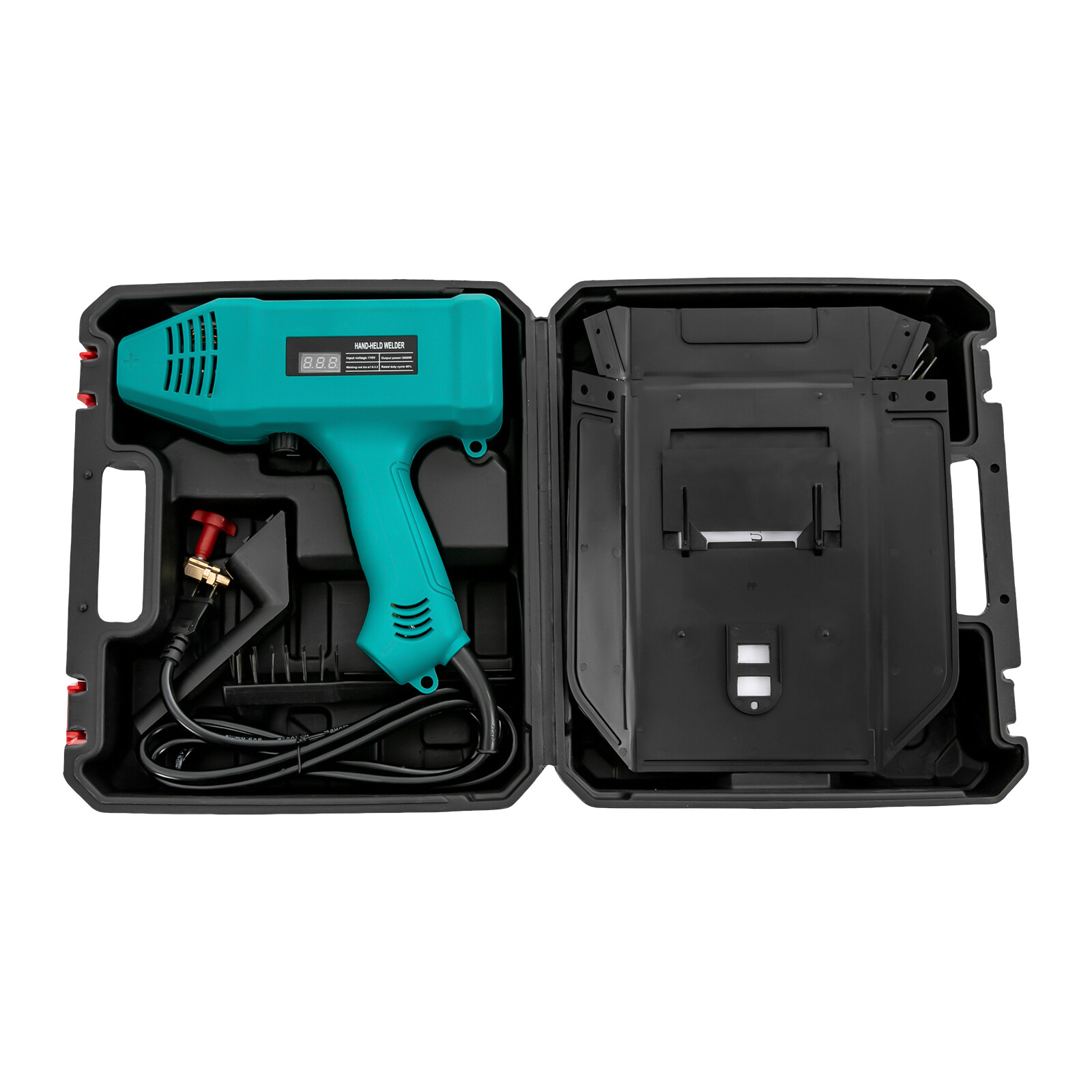 Portable Welder Hand Held Welding Machine Kit 110V 3000W Digital Welder Tool 3KW
