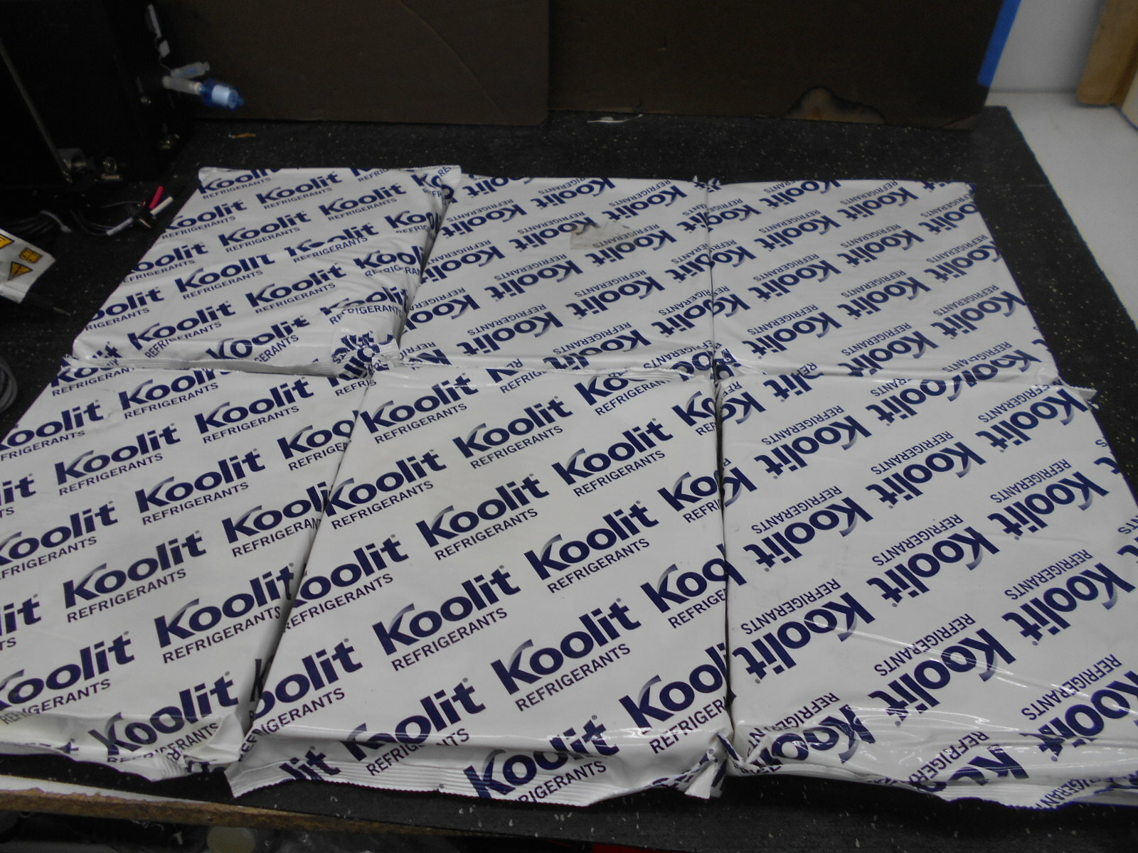 LOT OF 6 KOOLIT 9 1/4″ x 7 3/4″ x 1 1/2″ REFRIGERANT FOAM BRICK