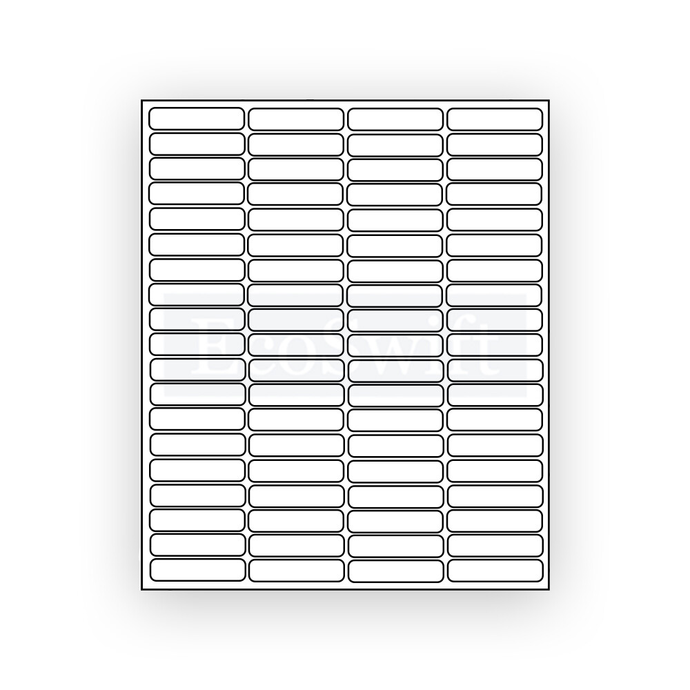 2000 1.75×0.5 EcoSwift Laser Address Shipping Mailing Labels 80/sheet 1 3/4 x1/2