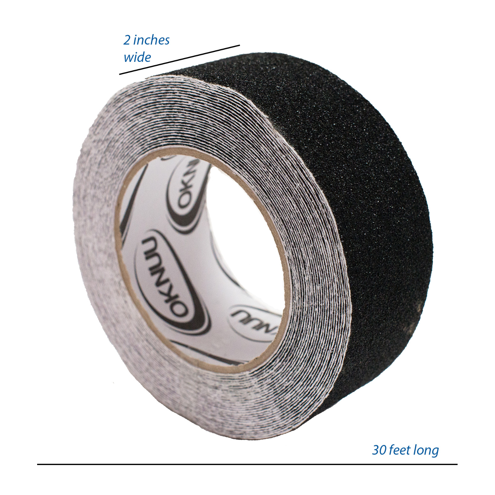 2″ or 4″ Anti Slip Non Skid High Traction Safety Grit Tape Strip Roll 30′ feet