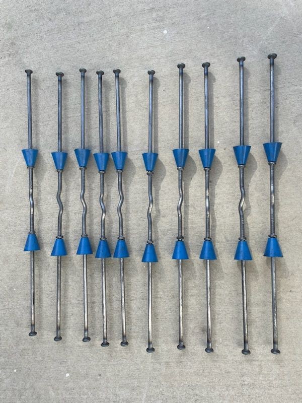 Sandbaggy 6″ x 4 ¾” Standard Snap Ties For Concrete Forms (Short End)