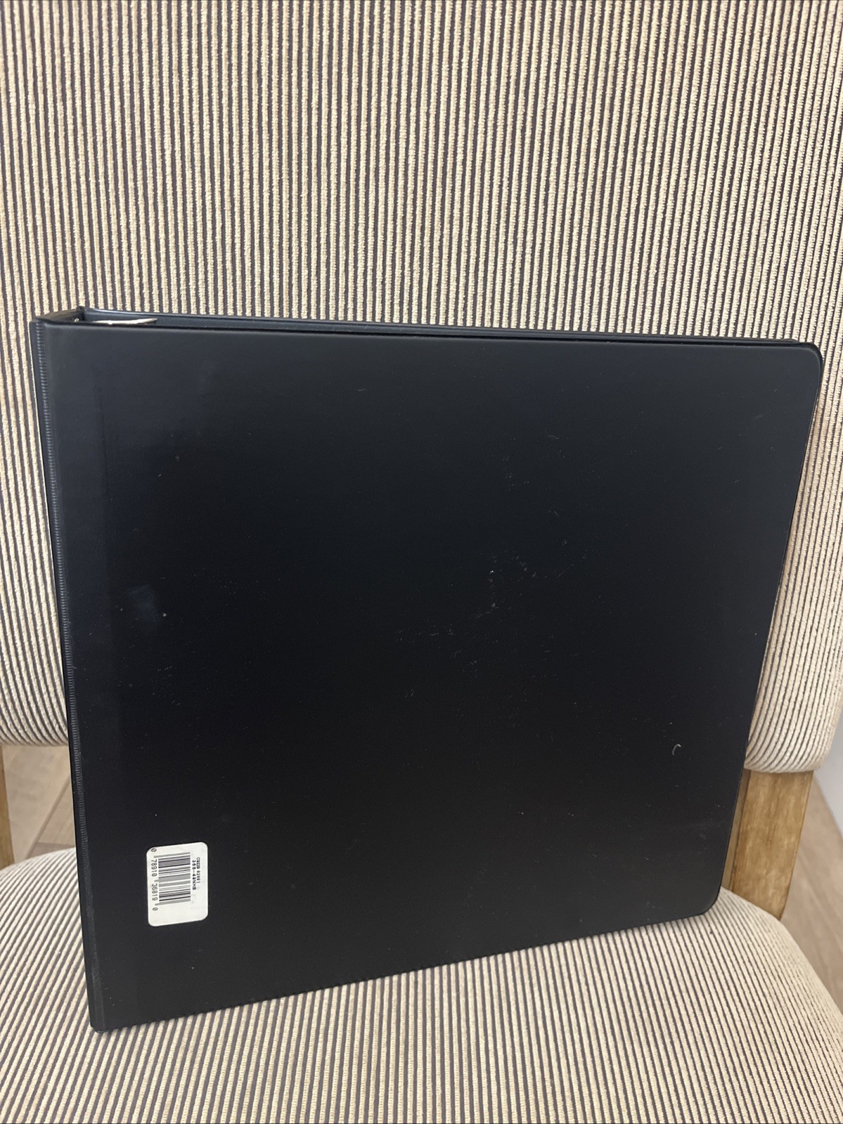 3.5 inch 3 Ring Black Wilson Jones Binder Made in USA