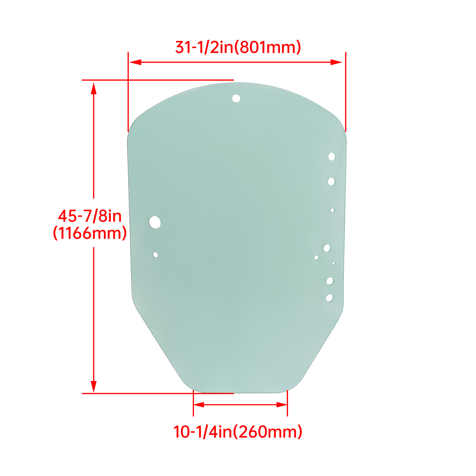 Door Glass For John Deere Skid Steer Track Loader D & E Series 318D 318E T312628