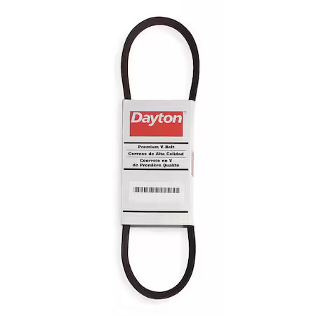 Dayton 3Gwe5 4L930 Fhp V-Belt, 93 In Outside Length, 1/2 In Top Width, 5/16″